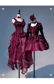 Mory Hitomi Rose Knight III Jacket, Long Skirt, Short JSK, Long JSK and Sets(3rd Batch Reservation/4 Colours/Full Payment Without Shipping)